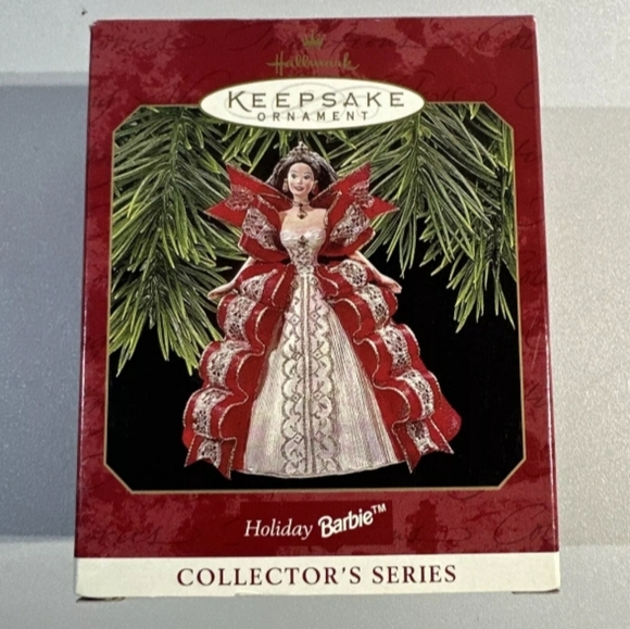 Hallmark Other - 1997 Hallmark Keepsake Ornament Holiday BARBIE Collector's Series Christmas